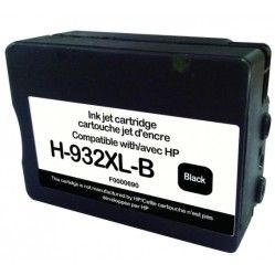 Cartouche compatible HP 932 XL noire