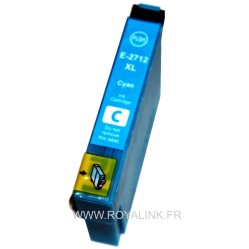 Cartouche compatible Epson  27 XL cyan