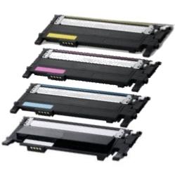 Lot de 4 toners compatibles Samsung 406