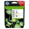 Lot de 4 cartouches HP 903 XL