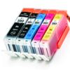 Lot de 5 cartouches compatibles Canon 550 et 551