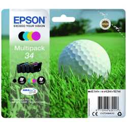 Pack de 4 cartouches Epson 34